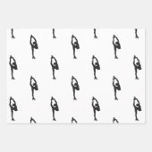 Afbeelding met een inpakpapierset van 3 vel (Voorkant)