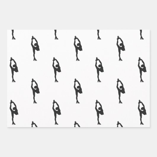 Afbeelding met een inpakpapierset van 3 vel (Voorkant)