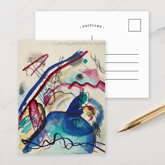 Afbeelding met een witte rand | Kandinsky Briefkaart