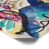 Afbeelding met een witte rand | Kandinsky Poster (Hoek)
