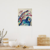 Afbeelding met een witte rand | Kandinsky Poster (Keuken)