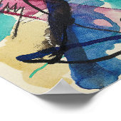 Afbeelding met een witte rand | Kandinsky Poster (Hoek)