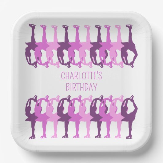 Afbeelding met gesynchroniseerde groep Aangepast Papieren Bordje (Voorkant)