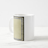 Afbeelding met grens koffiemok (Voorkant links)