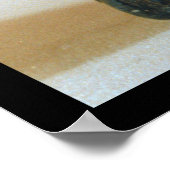 Afbeelding met het hoofd van een Jaguar Poster (Hoek)