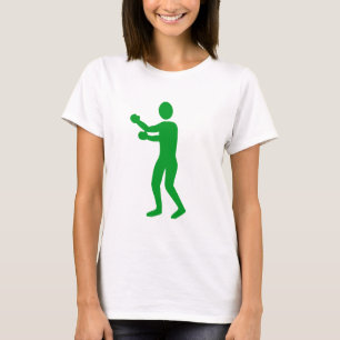 Afbeelding met piek - Groen gras T-shirt