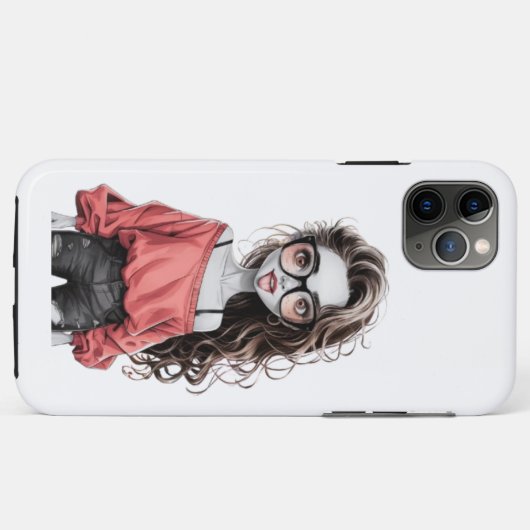 Afbeelding met roze iPhone Case-Mate iPhone Case (Achterkant (horizontaal))