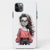Afbeelding met roze iPhone Case-Mate iPhone Case (Achterkant)