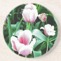Afbeelding met roze tulpen