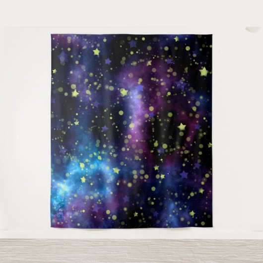 Afbeelding met sterrenhematroon wandkleed (Voorkant)