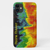 Afbeelding met storm-inktradar Case-Mate iPhone case (Achterkant)