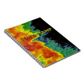 Afbeelding met storm-inktradar notitieboek (Rechterzijde)