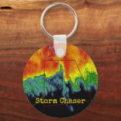 Afbeelding met storm-inktradar sleutelhanger (Voorkant)