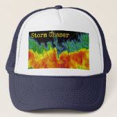 Afbeelding met storm-inktradar trucker pet (Voorkant)