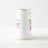 Afbeelding met te hoge ademhalingskanker bierpul (Center)