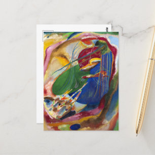 Afbeelding met Three Spots, nr. 196 van Kandinsky Briefkaart