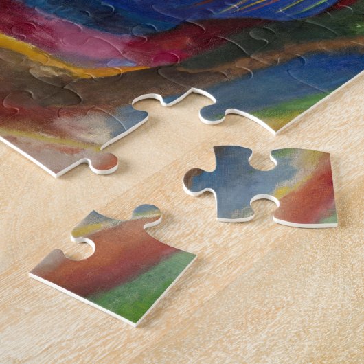 Afbeelding met Three Spots, nr. 196 van Kandinsky Legpuzzel (Zijkant)