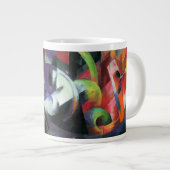 Afbeelding met vee van Franz Marc,  kunst Grote Koffiekop (Voorkant rechts)