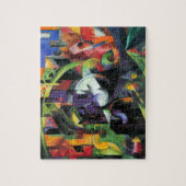 Afbeelding met vee van Franz Marc, kunst Legpuzzel (Verticaal)
