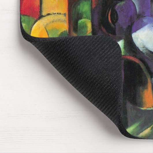 Afbeelding met vee van Franz Marc, kunst Muismat (Hoek)