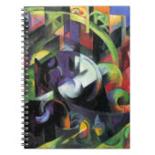 Afbeelding met vee van Franz Marc,  kunst Notitieboek (Voorkant)