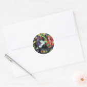 Afbeelding met vee van Franz Marc,  kunst Ronde Sticker (Envelop)