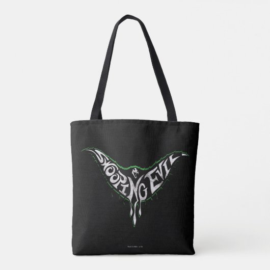 Afbeelding met vingerafdruk tote bag (Achterkant)