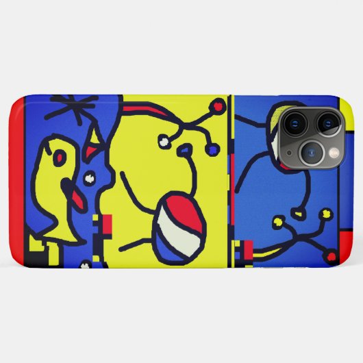 Afbeelding met vis moderne kunst Case-Mate iPhone case (Achterkant (horizontaal))