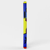 Afbeelding met vis moderne kunst Case-Mate iPhone case (Achterkant/rechts)