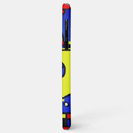 Afbeelding met vis moderne kunst Case-Mate iPhone case (Achterkant/links)