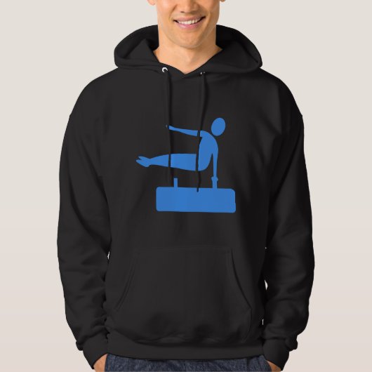 Afbeelding met vulling - Baby Blue Hoodie (Voorkant)