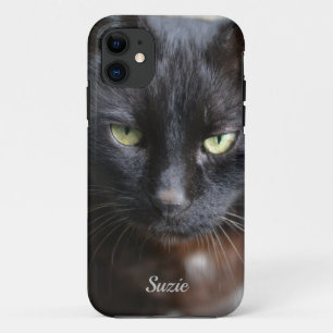 Afbeelding met zwarte kat met Motivatie Case-Mate iPhone Case