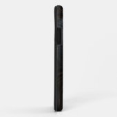 Afbeelding met zwarte kat met Motivatie Case-Mate iPhone Case (Achterkant/rechts)