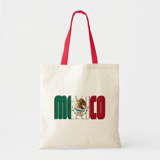 Afbeelding Mexicaanse vlag Tote Bag (Voorkant)