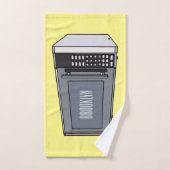 Afbeelding microgolf cartoon bad handdoek (Handdoek)