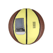 Afbeelding microgolf cartoon basketbal (Verticaal)