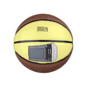 Afbeelding microgolf cartoon basketbal (Voorkant)