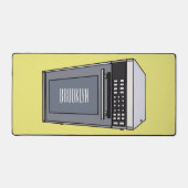 Afbeelding microgolf cartoon bureaumat (Voorkant)