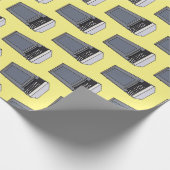 Afbeelding microgolf cartoon cadeaupapier (Hoek)