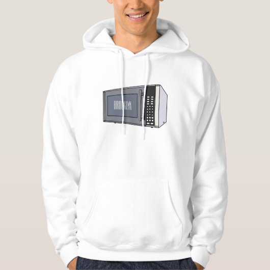 Afbeelding microgolf cartoon hoodie (Voorkant)