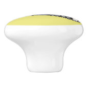 Afbeelding microgolf cartoon keramische knop (Zijkant)