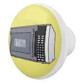 Afbeelding microgolf cartoon keramische knop (Rechts)