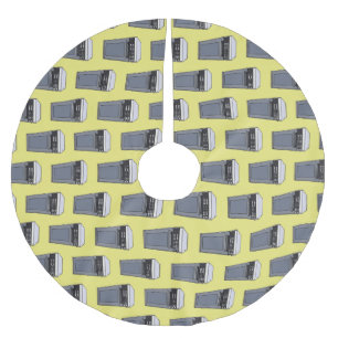 Afbeelding microgolf cartoon kerstboom rok