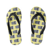 Afbeelding microgolf cartoon kinder teenslippers (Voetbed)