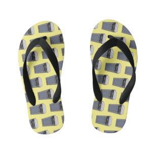 Afbeelding microgolf cartoon kinder teenslippers