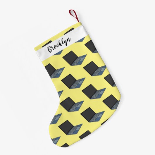 Afbeelding microgolf cartoon kleine kerstsok (Achterkant (Hangend))