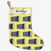 Afbeelding microgolf cartoon kleine kerstsok (Voorkant)