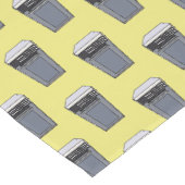 Afbeelding microgolf cartoon korte tafelloper (Hoek)