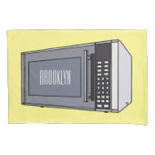 Afbeelding microgolf cartoon kussensloop (Voorkant)