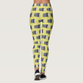 Afbeelding microgolf cartoon leggings (Achterkant)